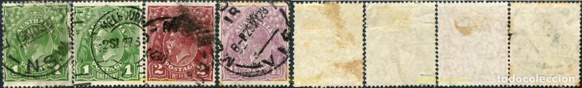Sellos: 790946 USED AUSTRALIA 1926 MOTIVOS VARIOS