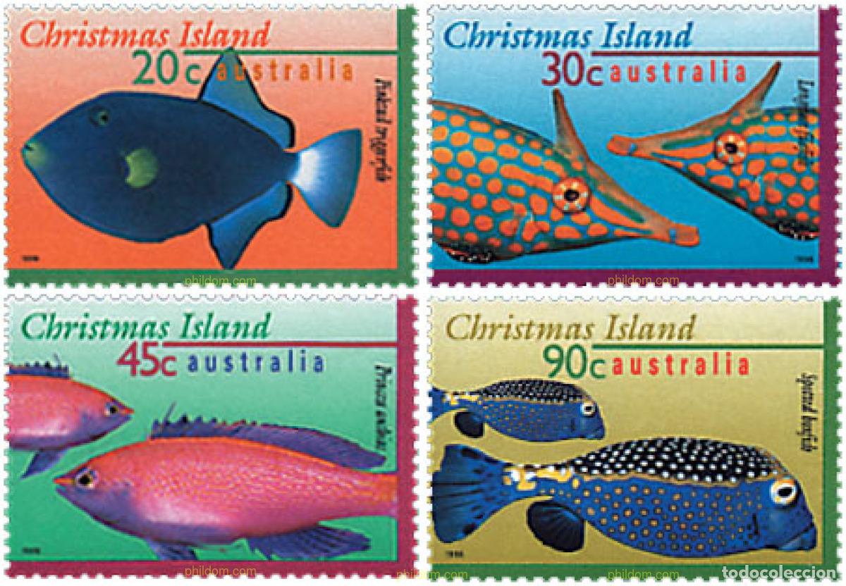 Sellos: 45996 MNH CHRISTMAS 1996 PECES