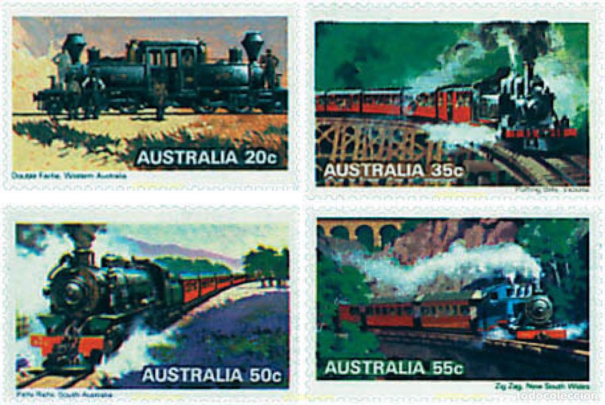 Sellos: 57275 MNH AUSTRALIA 1979 LOCOMOTORAS