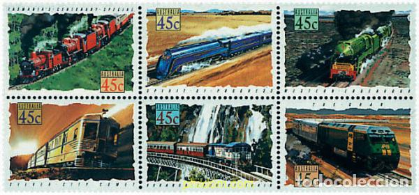 Sellos: 5916 MNH AUSTRALIA 1993 TRENES DE AUSTRALIA