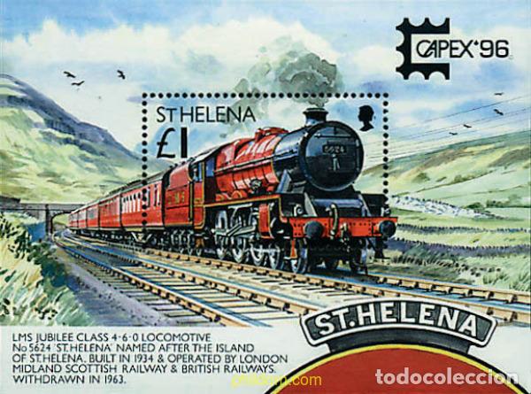 Sellos: 57850 MNH SANTA ELENA 1996 CAPEX 96. EXPOSICION FILATELICA INTERNACIONAL