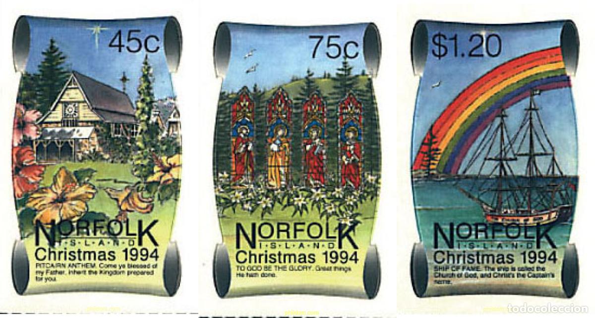 Selos: 94838 MNH NORFOLK 1994 NAVIDAD