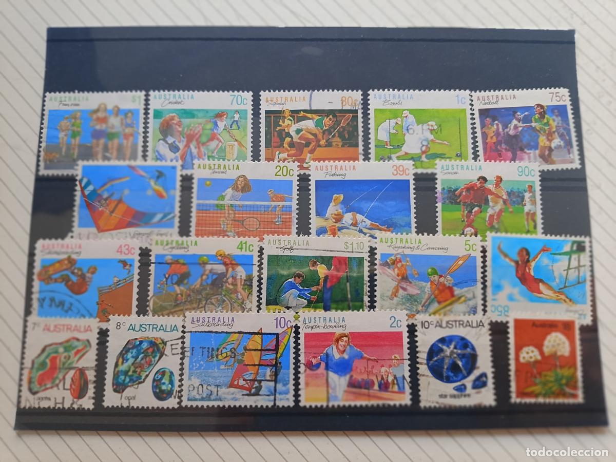Sellos: Australia. Lote de sellos - Foto 1