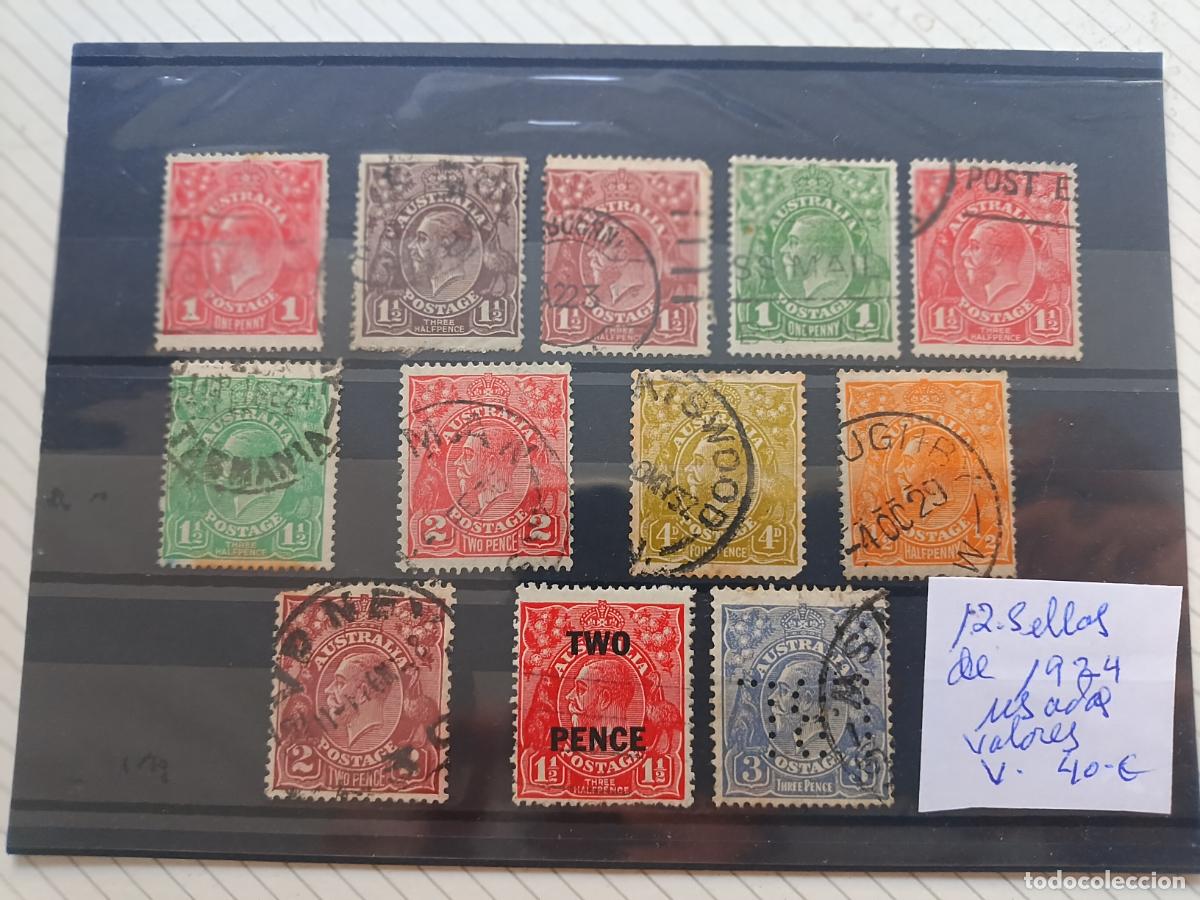 Sellos: Australia. Lote de sellos - Foto 1