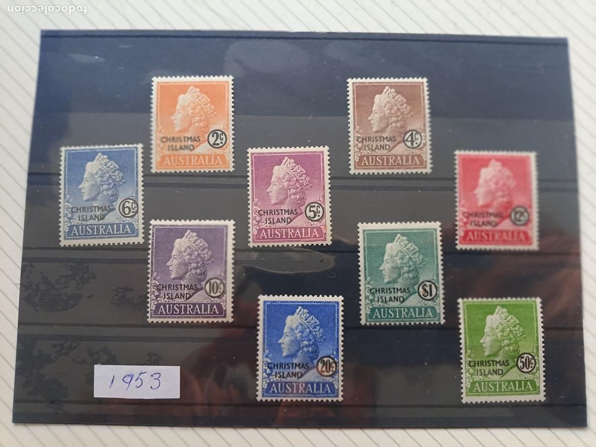 Sellos: Australia. Isla de Navidad. Christmas Island. Lote de sellos nuevos