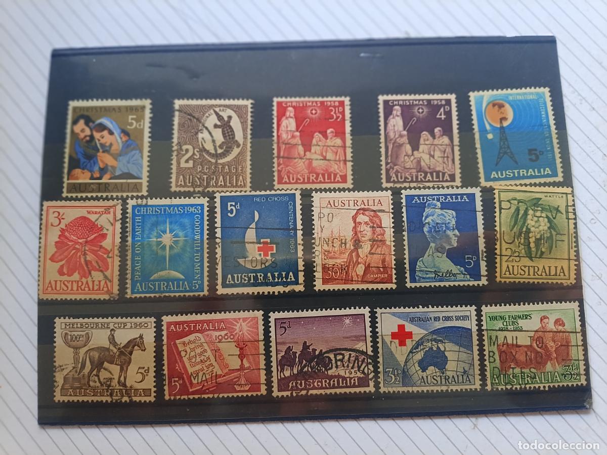 Sellos: Australia. Lote de sellos - Foto 1