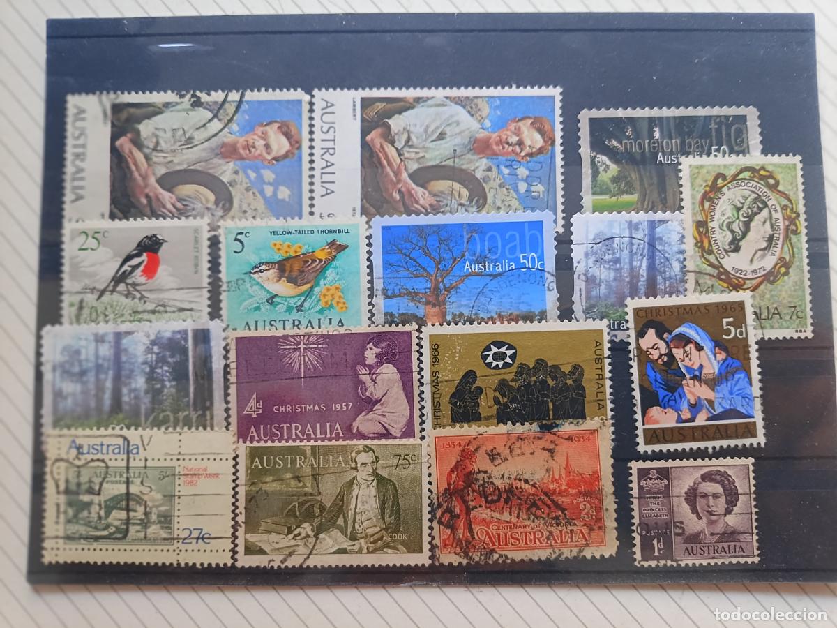 Sellos: Australia. Lote de sellos - Foto 1