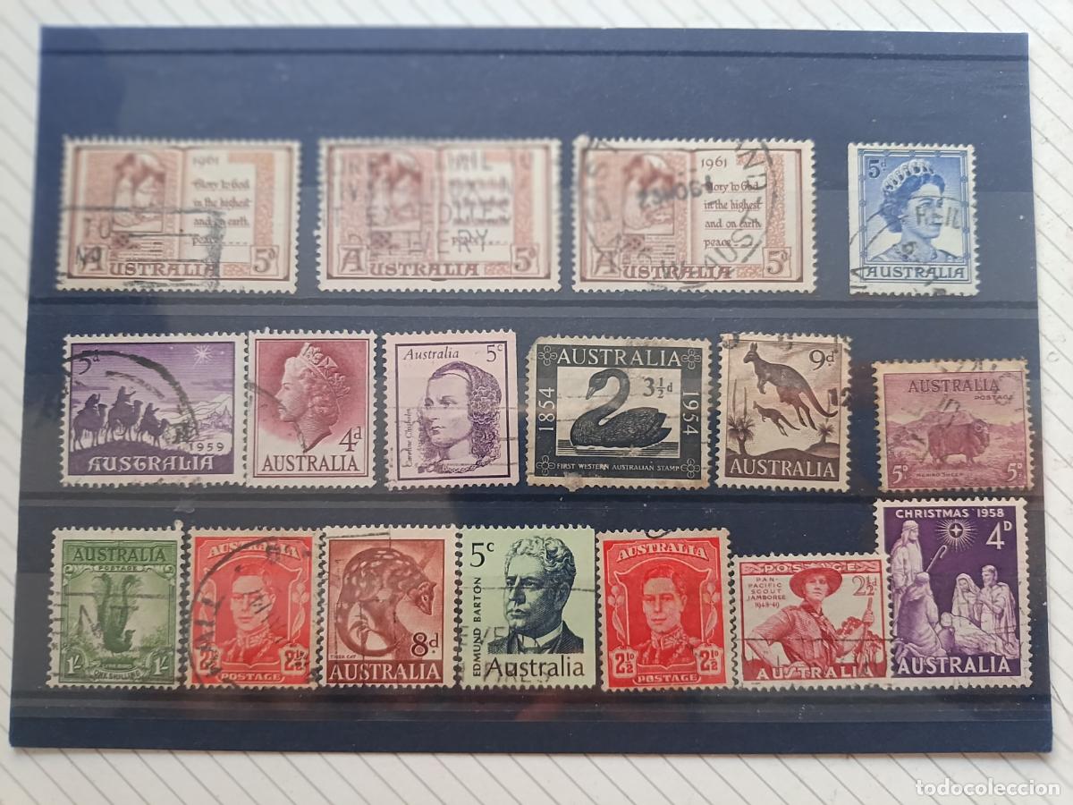 Sellos: Australia. Lote de sellos - Foto 1