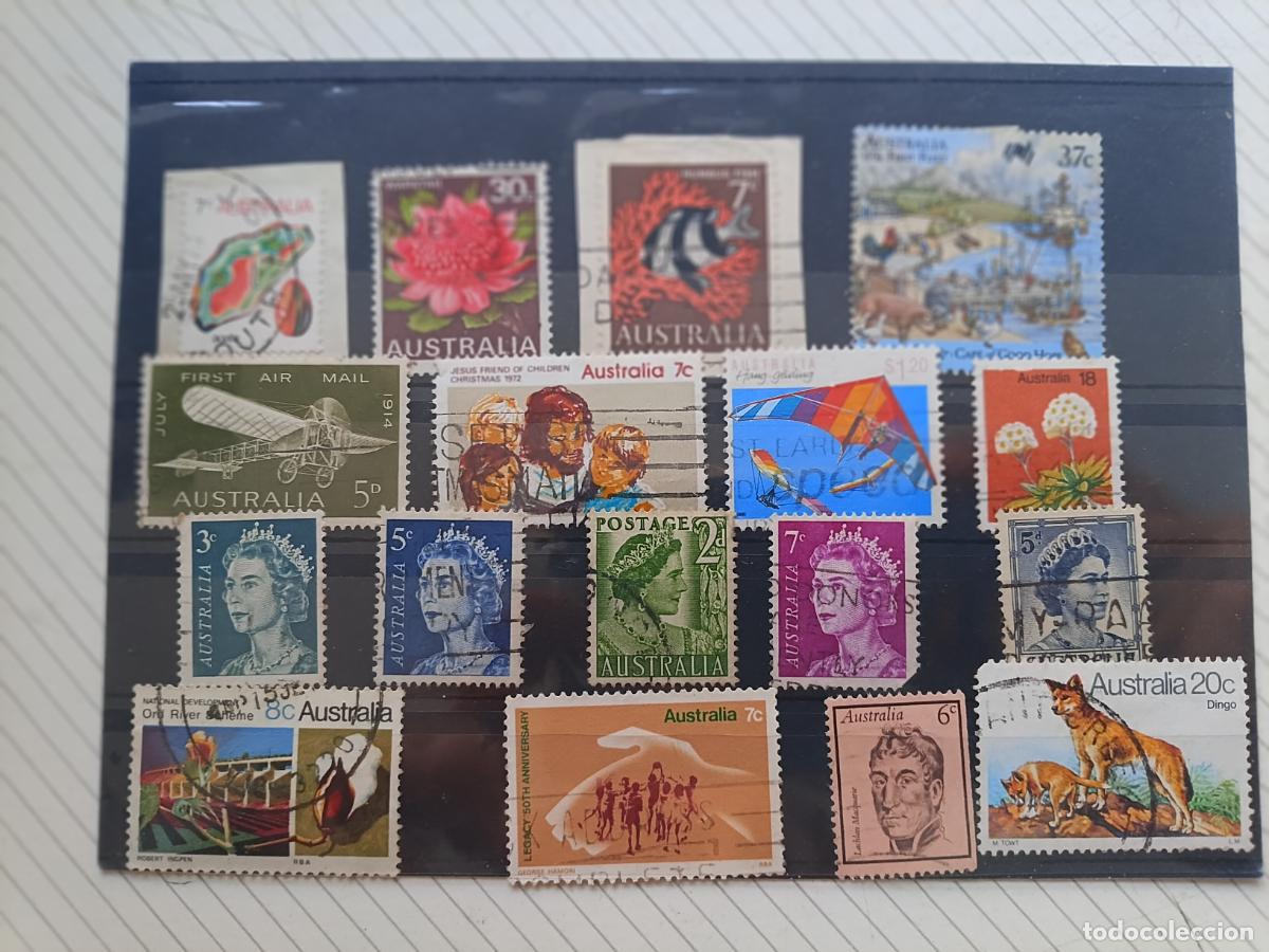 Sellos: Australia. Lote de sellos - Foto 1