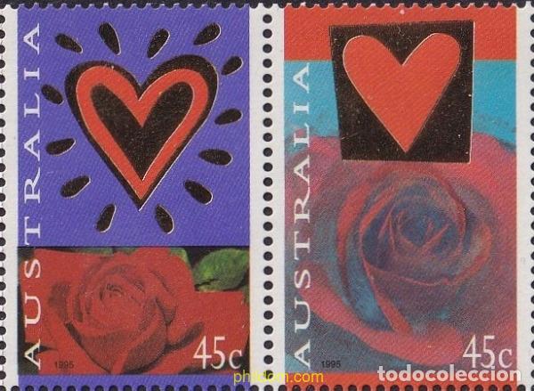 Sellos: 627378 MNH AUSTRALIA 1995 SAN VALENTIN