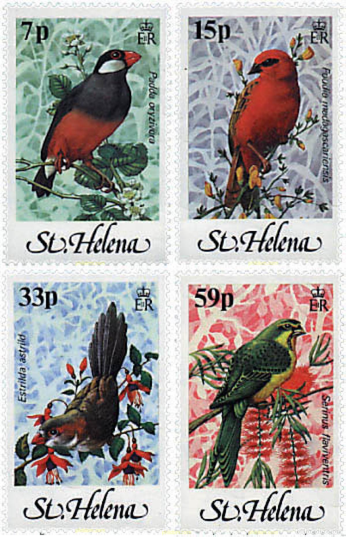 Sellos: 32210 MNH SANTA ELENA 1983 AVES
