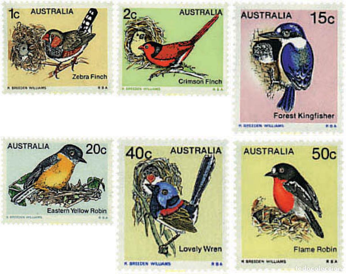 españa. aves. pajaros 1985. serie completa - Compra venta en españa. aves. pajaros 1985. serie completa - Compra venta en