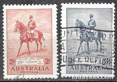 Sellos: SELLOS USADOS DE AUSTRALIA 1935, YT 102/ 03