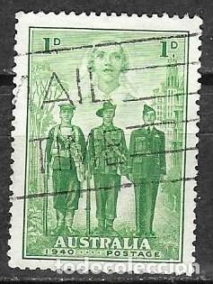 Sellos: SELLO USADO DE AUSTRALIA 1940, YT 136