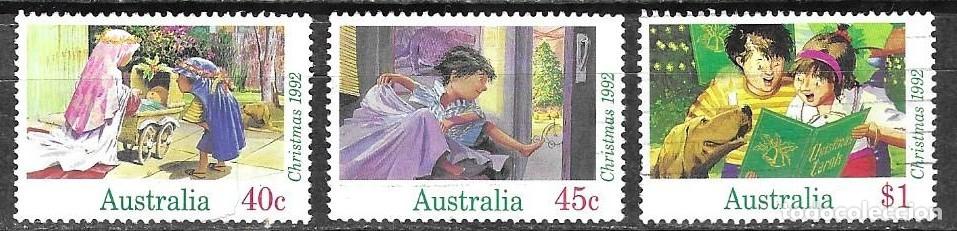 Sellos: SELLOS USADOS DE AUSTRALIA 1992, YT 1284/ 86