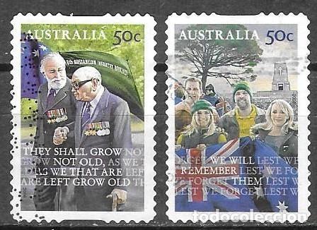 Sellos: SELLOS USADOS DE AUSTRALIA 2008, YT 2875 + 2879
