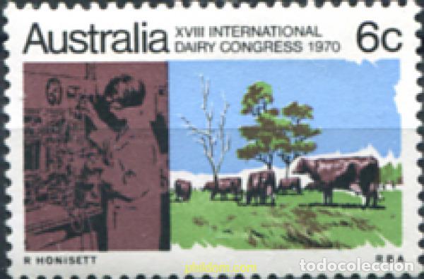 Sellos: 29445 MNH AUSTRALIA 1970 18 CONGRESO DE PRODUCTOS LACTEOS
