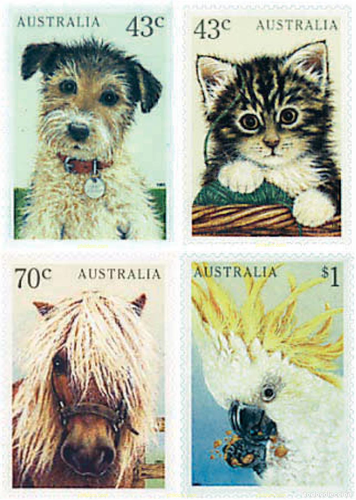 Sellos: 36852 MNH AUSTRALIA 1991 ANIMALES DOMESTICOS