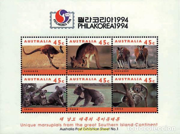 Sellos: 41019 MNH AUSTRALIA 1994 VIDA SALVAJE AUSTRALIANA