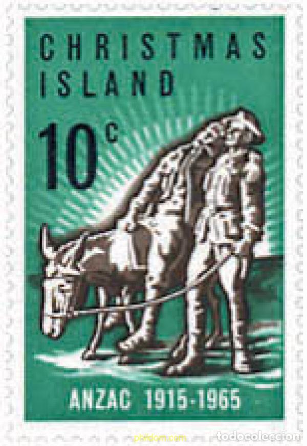 Sellos: 45966 MNH CHRISTMAS 1965 50 ANIVERSARIO DE LA LLEGADA DE LOS ANZAC
