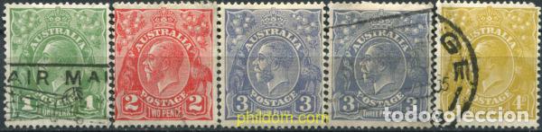 Sellos: 791117 USED AUSTRALIA 1931 SERIE BASICA