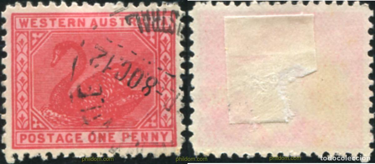 Sellos: 791119 USED AUSTRALIA OCCIDENTAL 1905 CISNE NEGRO