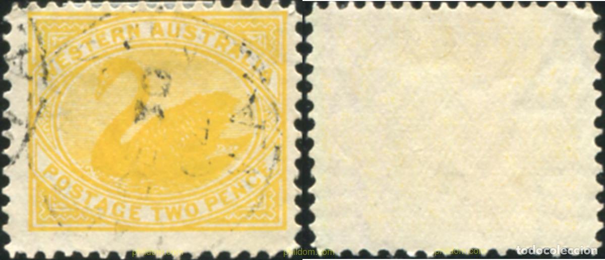 Sellos: 791120 USED AUSTRALIA OCCIDENTAL 1902 MOTIVOS VARIOS