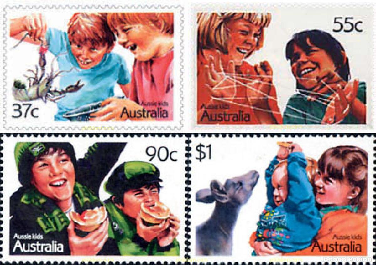 Sellos: 43016 MNH AUSTRALIA 1987 NI&Ntilde;OS AUSTRALIANOS
