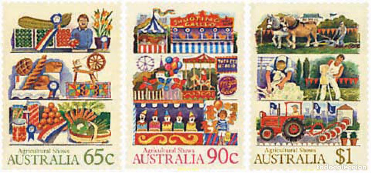 Sellos: 26342 MNH AUSTRALIA 1987 ASPECTOS DE LA AGRICULTURA AUSTRALIANA