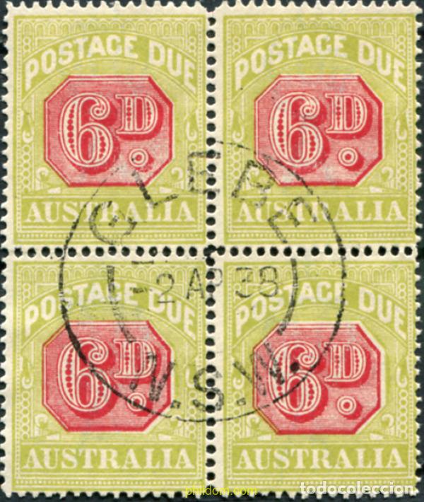 Sellos: 790870 USED AUSTRALIA 1925 SELLOS DE TASAS
