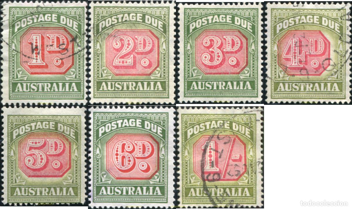 Sellos: 791153 USED AUSTRALIA 1938 SELLOS DE TASAS
