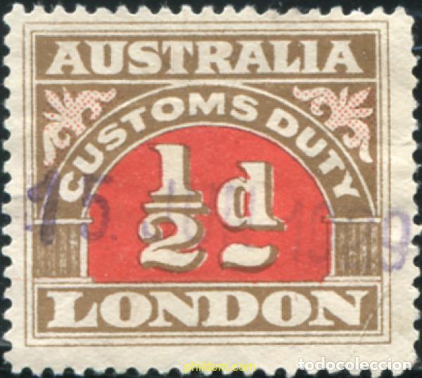 Sellos: 791157 USED AUSTRALIA 1940 SELLOS FISCAL