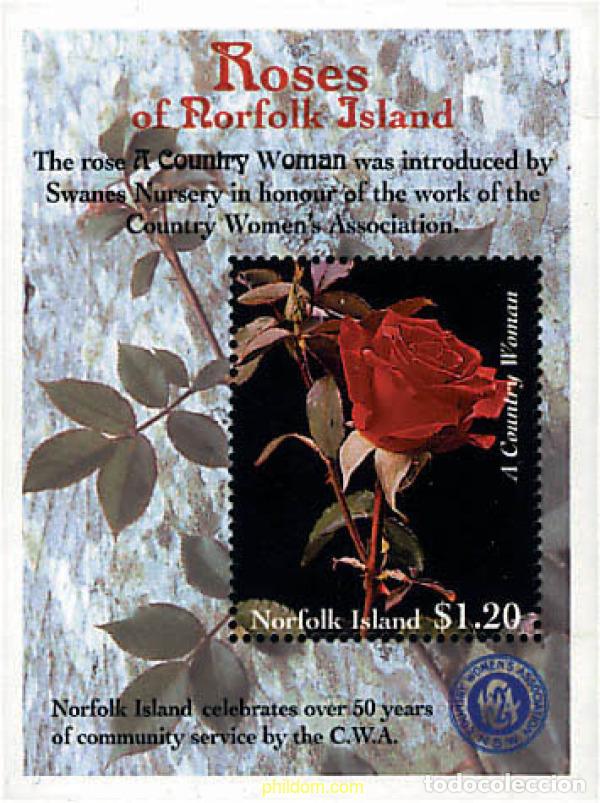 Sellos: 95868 MNH NORFOLK 1999 50 ANIVERSARIO DEL COUNTRY WOMENS ASSOCIATION