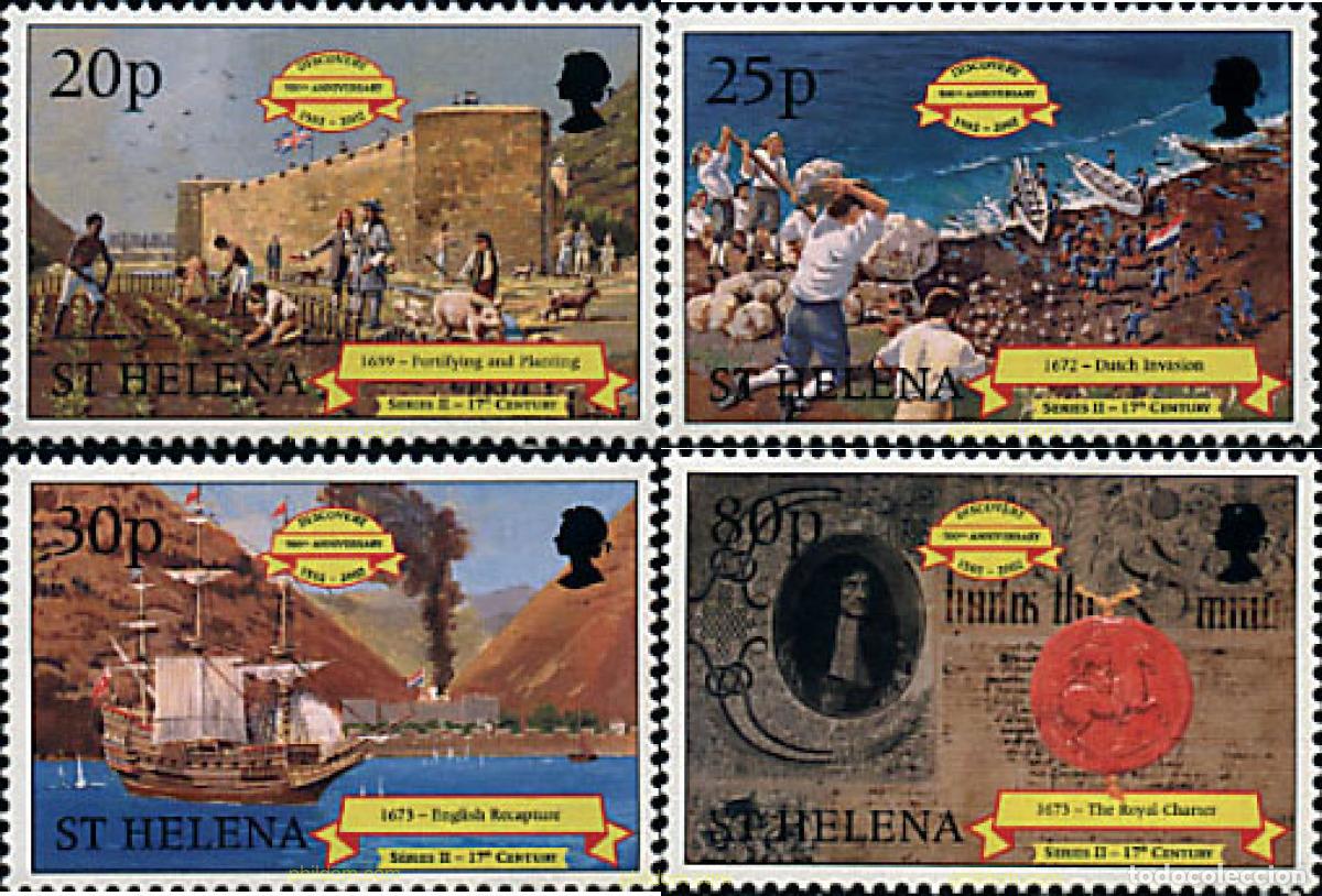 Sellos: 39142 MNH SANTA ELENA 1998 500 ANIVERSARIO DEL DESCUBRIMIENTO DE LA ISLA DE SANTA ELENA