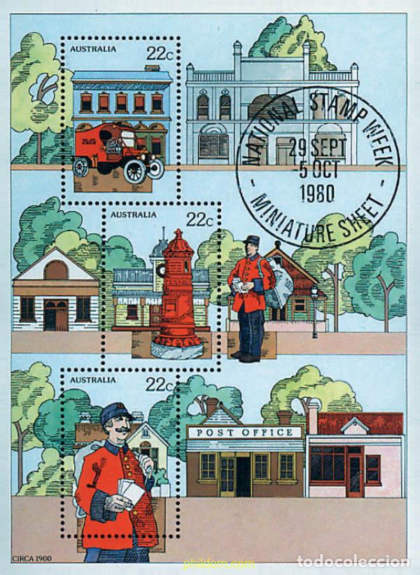 Sellos: 47917 MNH AUSTRALIA 1980 SEMANA NACIONAL DEL SELLO