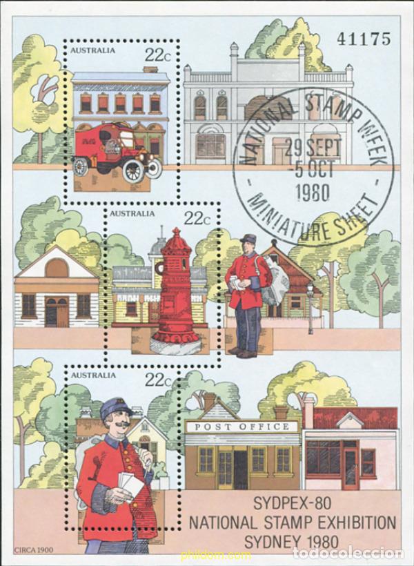 Sellos: 602264 MNH AUSTRALIA 1980 SEMANA NACIONAL DEL SELLO