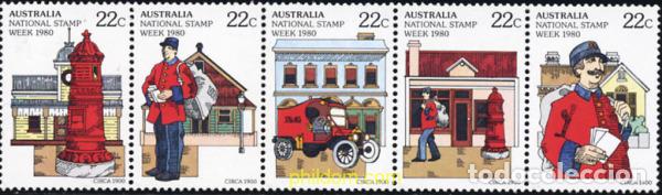 Sellos: 6514 MNH AUSTRALIA 1980 SEMANA NACIONAL DEL SELLO