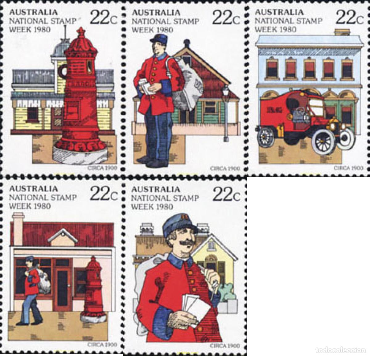 Sellos: 47915 MNH AUSTRALIA 1980 SEMANA NACIONAL DEL SELLO