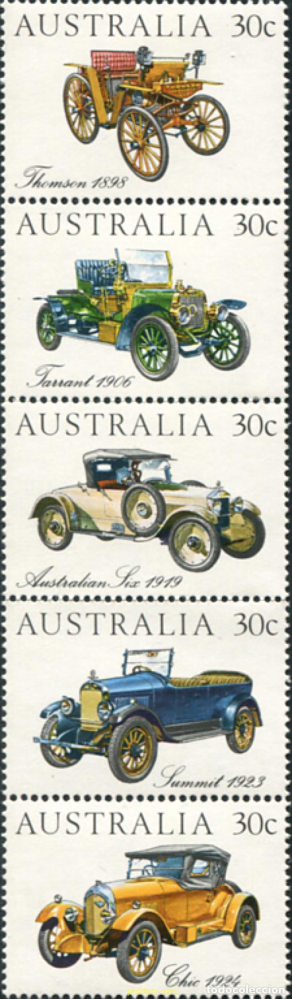 Sellos: 6515 MNH AUSTRALIA 1984 COCHES ANTIGUOS