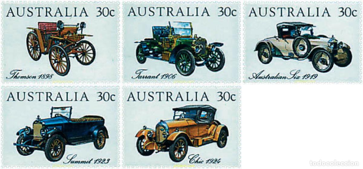 Sellos: 45501 MNH AUSTRALIA 1984 COCHES ANTIGUOS