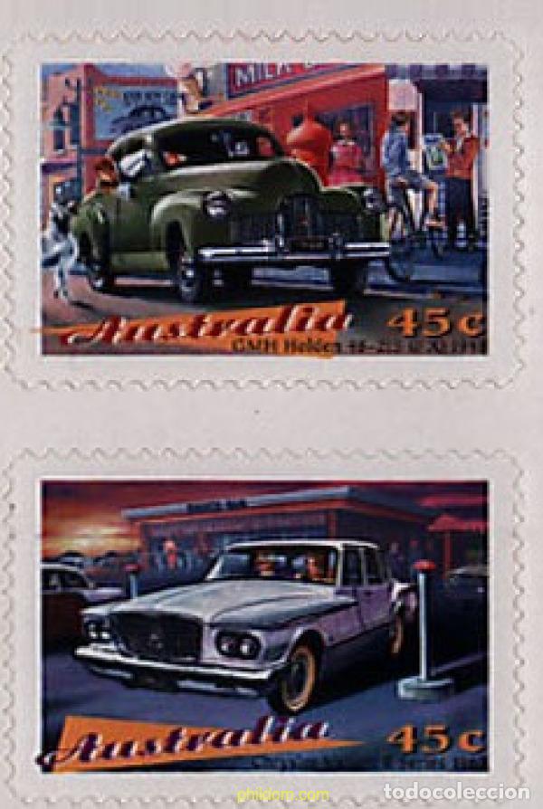 Sellos: 6518 MNH AUSTRALIA 1997 COCHES CLASICOS