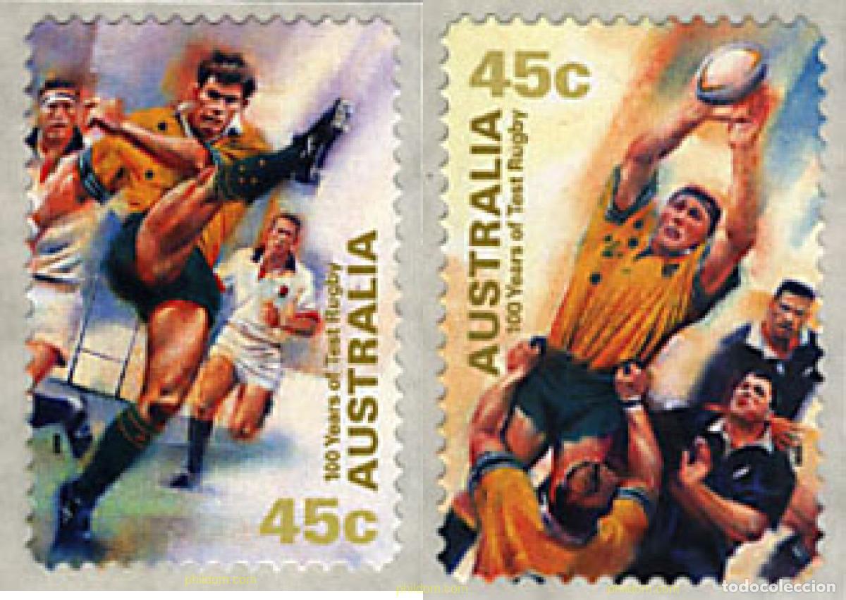Sellos: 57057 MNH AUSTRALIA 1999 CENTENARIO DEL RUGBY