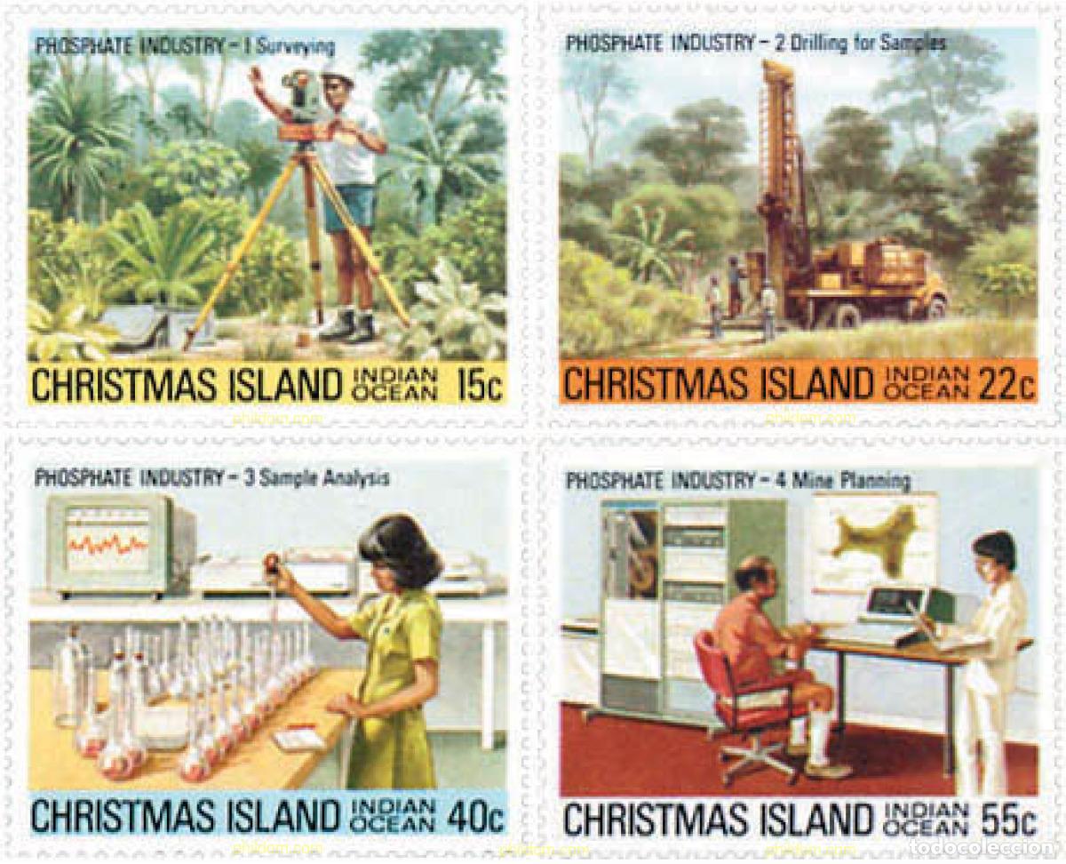 Sellos: 45972 MNH CHRISTMAS 1980 INDUSTRIA DEL FOSFATO
