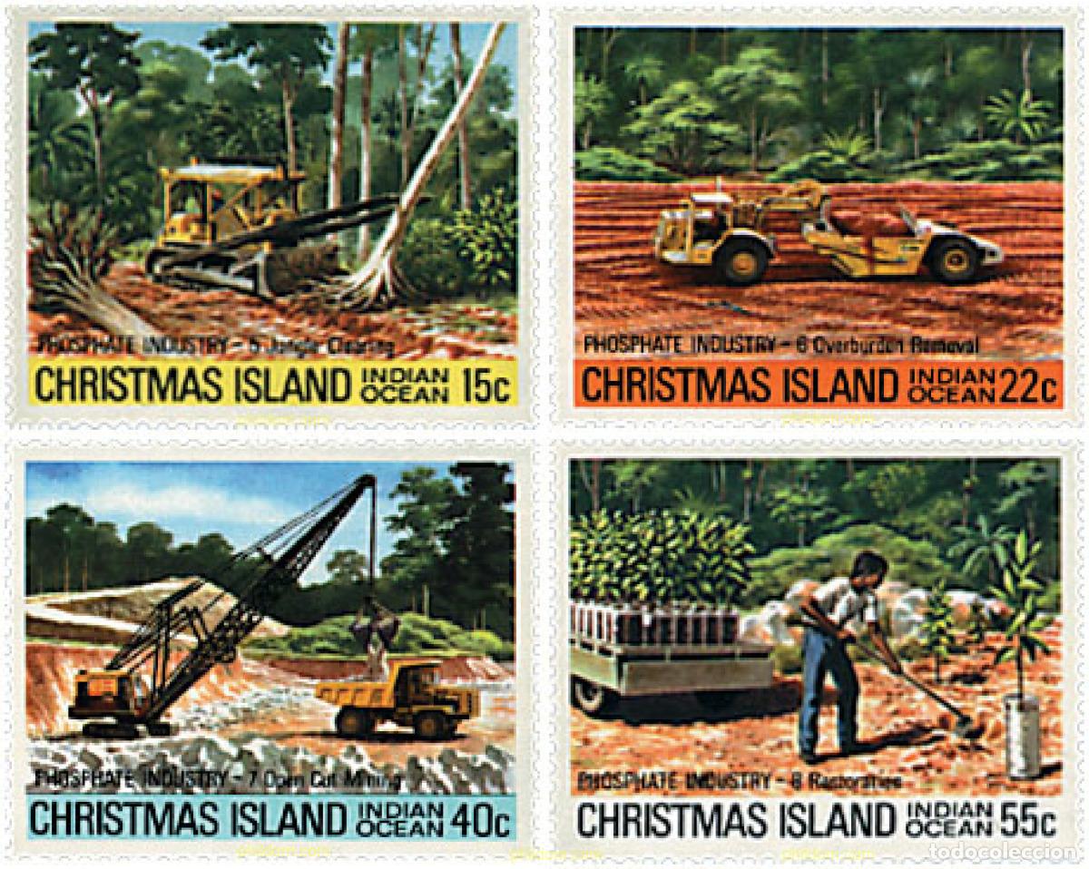 Sellos: 45971 MNH CHRISTMAS 1980 INDUSTRIA DEL FOSFATO