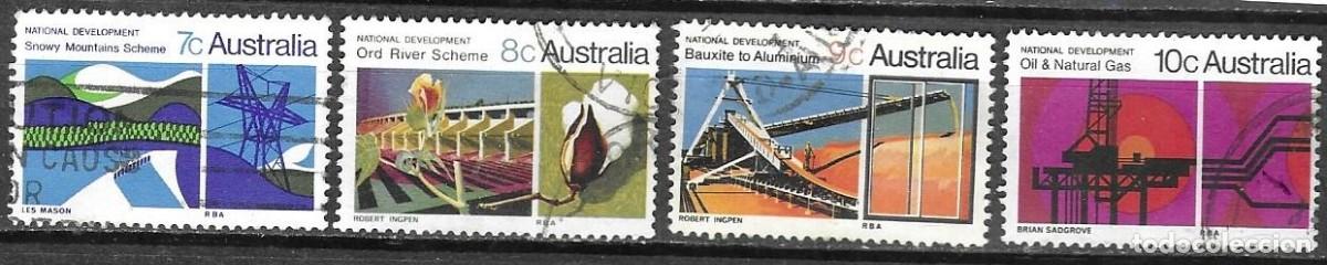 Sellos: SELLOS USADOS DE AUSTRALIA 1970, YT 416/ 19