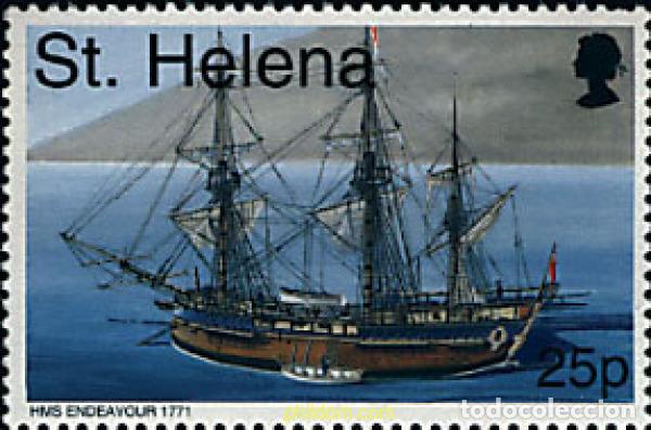 Sellos: 660840 MNH SANTA ELENA 1998 BARCOS DE VELA