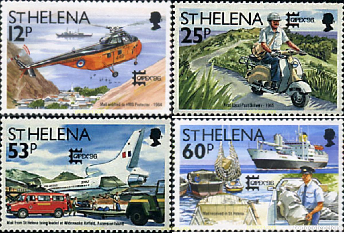 Sellos: 43328 MNH SANTA ELENA 1996 CAPEX 96. EXPOSICION FILATELICA INTERNACIONAL