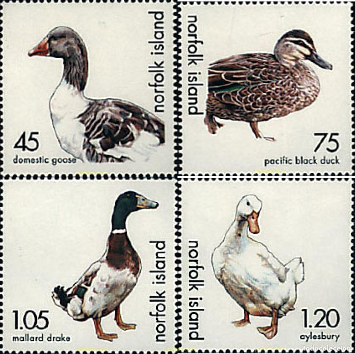 Sellos: 69271 MNH NORFOLK 2000 PATOS