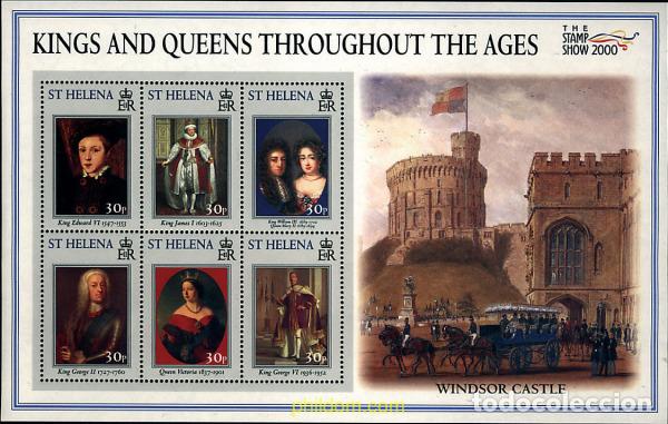 Sellos: 50520 MNH SANTA ELENA 2000 STAMP SHOW 2000. EXPOSICION FILATELICA INTERNACIONAL