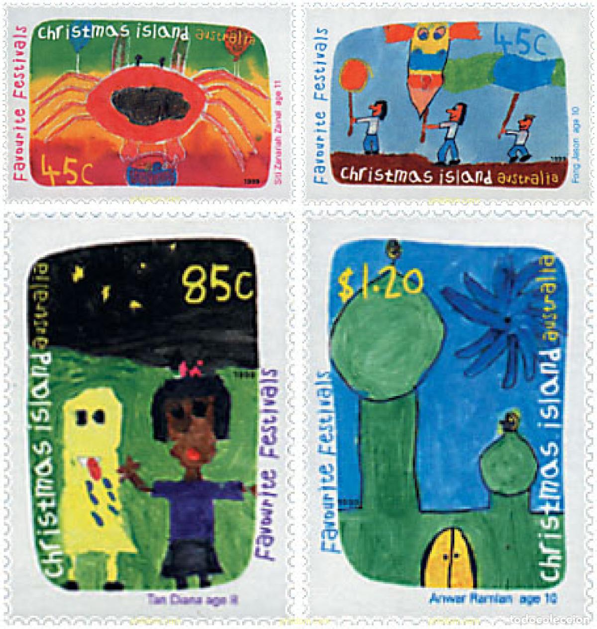 Sellos: 51482 MNH CHRISTMAS 1999 SERIE BASICA